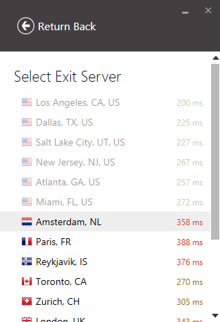 ivpn multi-hop exit server