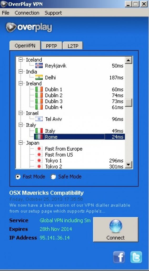 overplay vpn interface