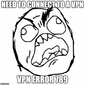 vpn connection error 789