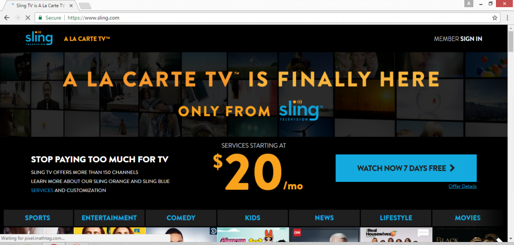 watch sling tv