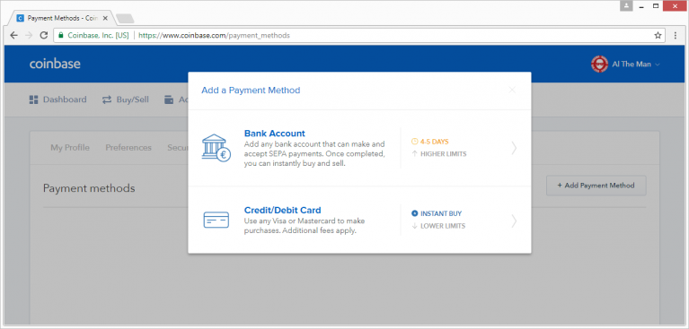 how to change recurring payments on coinbase