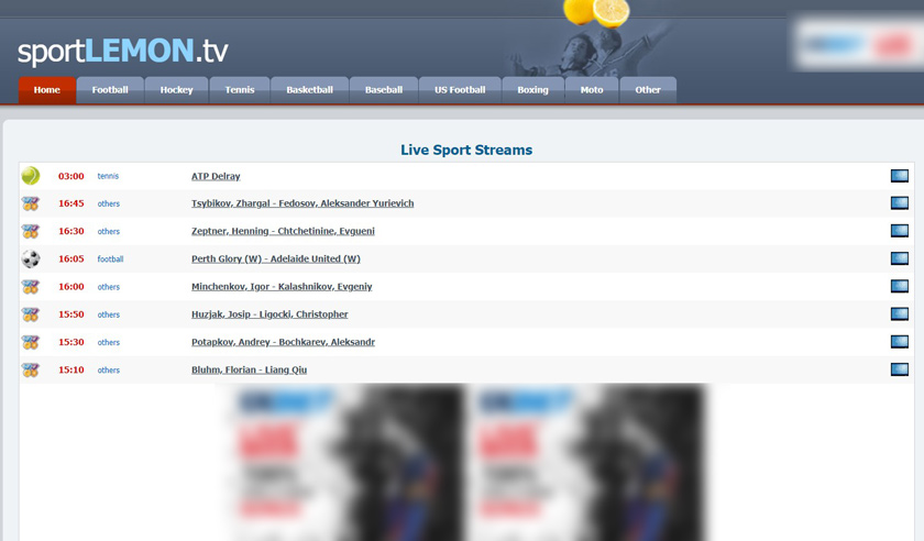free sport streaming sites sportlemon