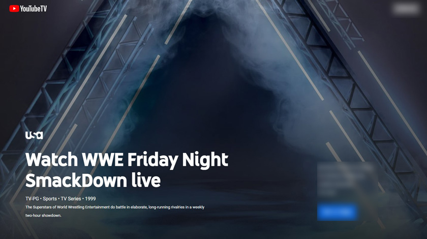 watch wwe online youtube tv