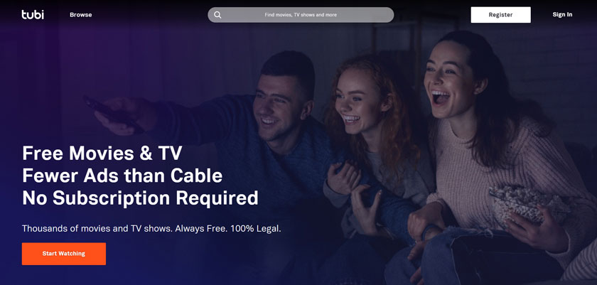 Tubi tv watch discount free movies online