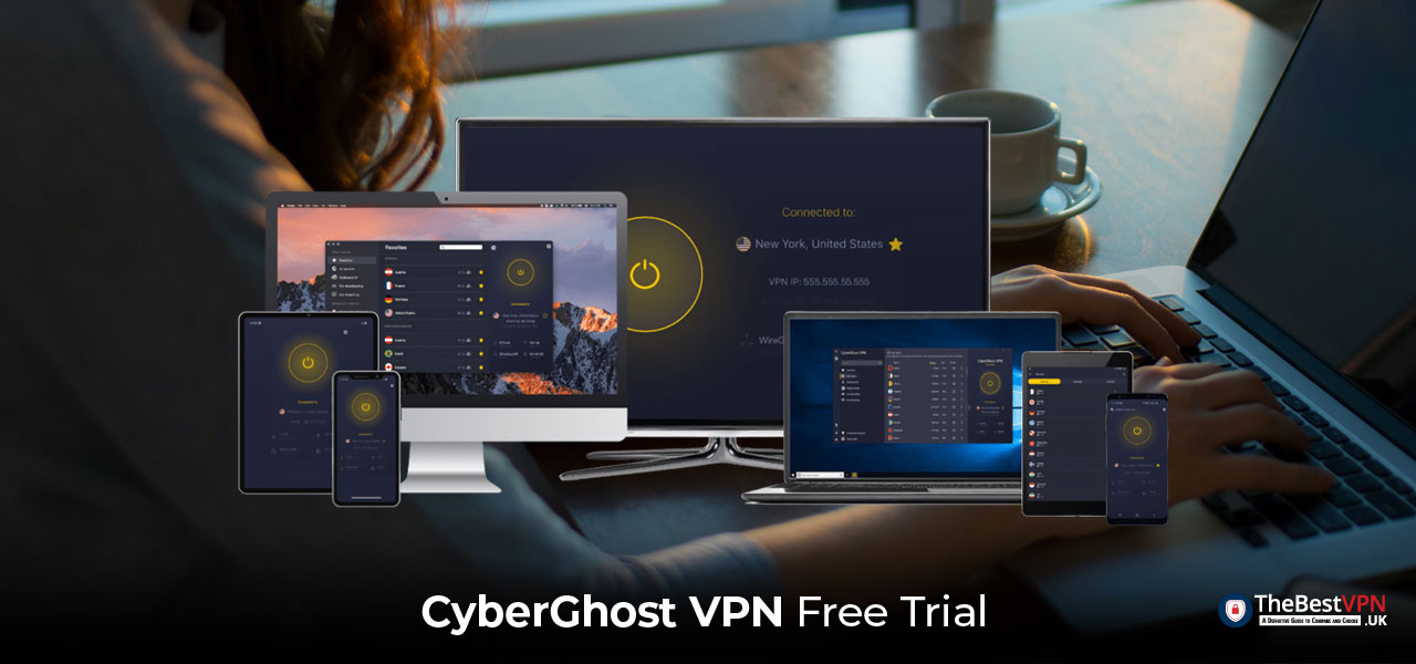 Cyberghost VPN Δωρεάν δοκιμή