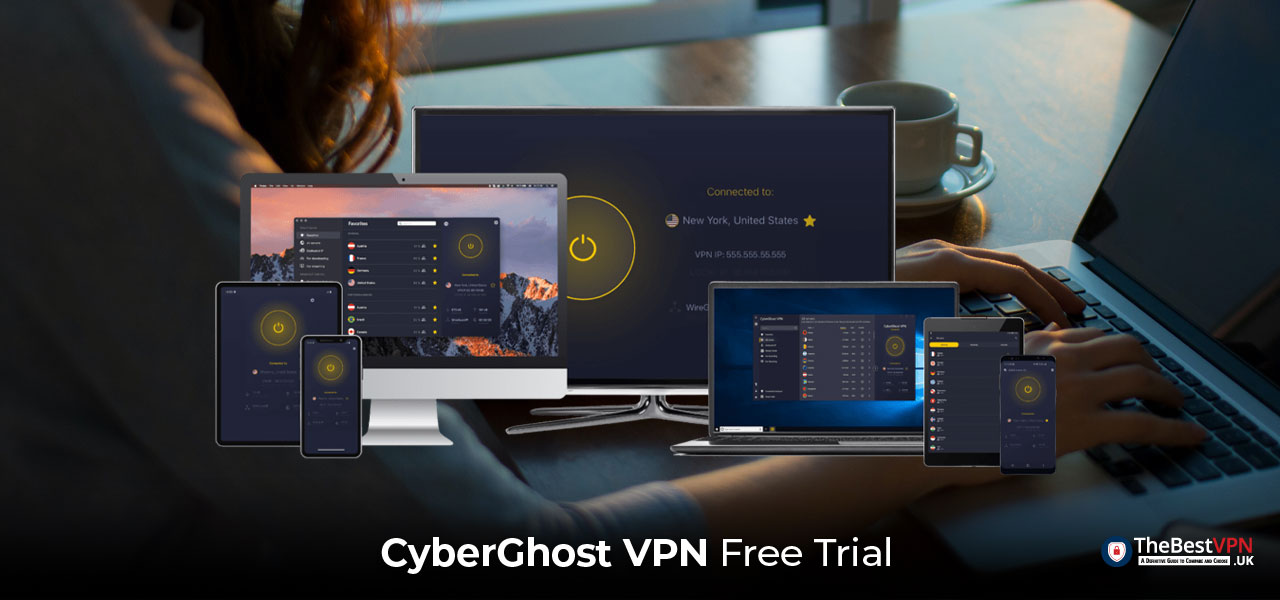 Cyberghost VPN dùng thử miễn phí