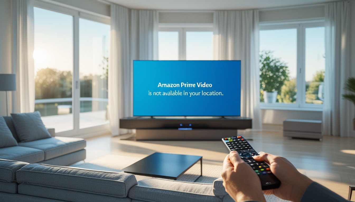 Amazon Prime Video UK not available when VPN is blocked