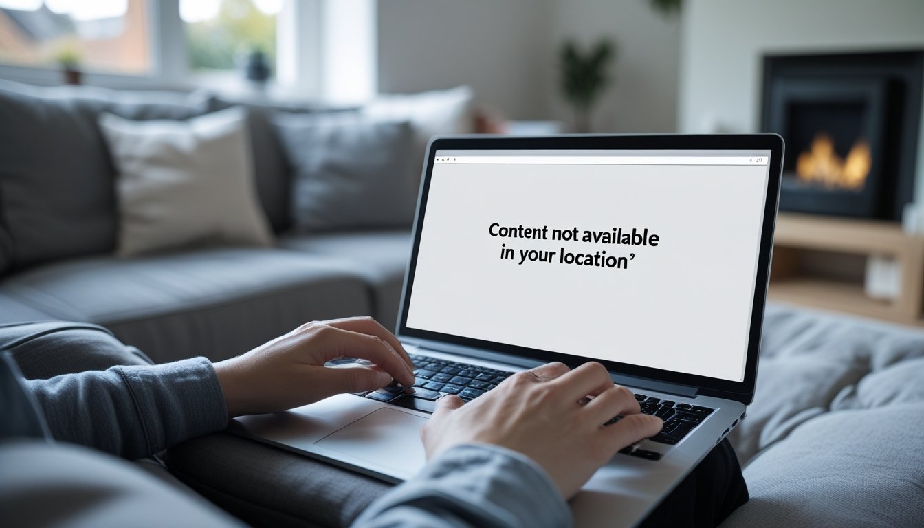 Netflix showing “content not available in your location” error when using a VPN in the UK