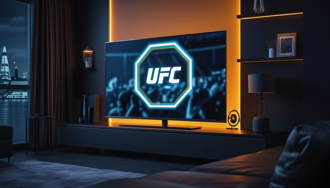 Watching a UFC live stream in the UK using a secure VPN connection