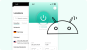 CometVPN Android app connection screen and location selector
