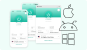 CometVPN app promotional overview across mobile and desktop devices